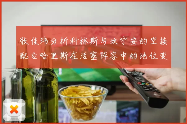 张佳玮分析科林斯与坎宁安的空接配合哈里斯在活塞阵容中的地位变化