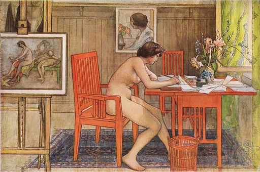 Carl Larsson [Public domain or Public domain], via Wikimedia Commons